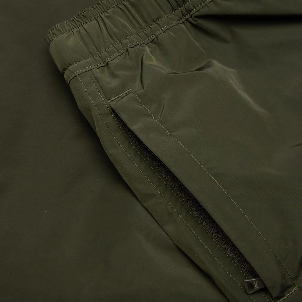 College Beach Shorts - Olive Drab - Image 5