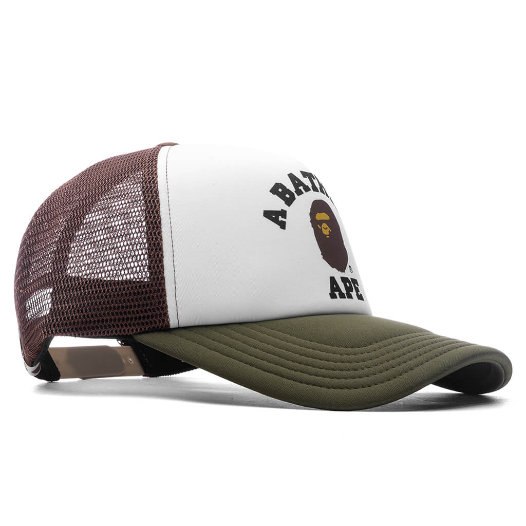 College Mesh Cap - Olive Drab - Image 3