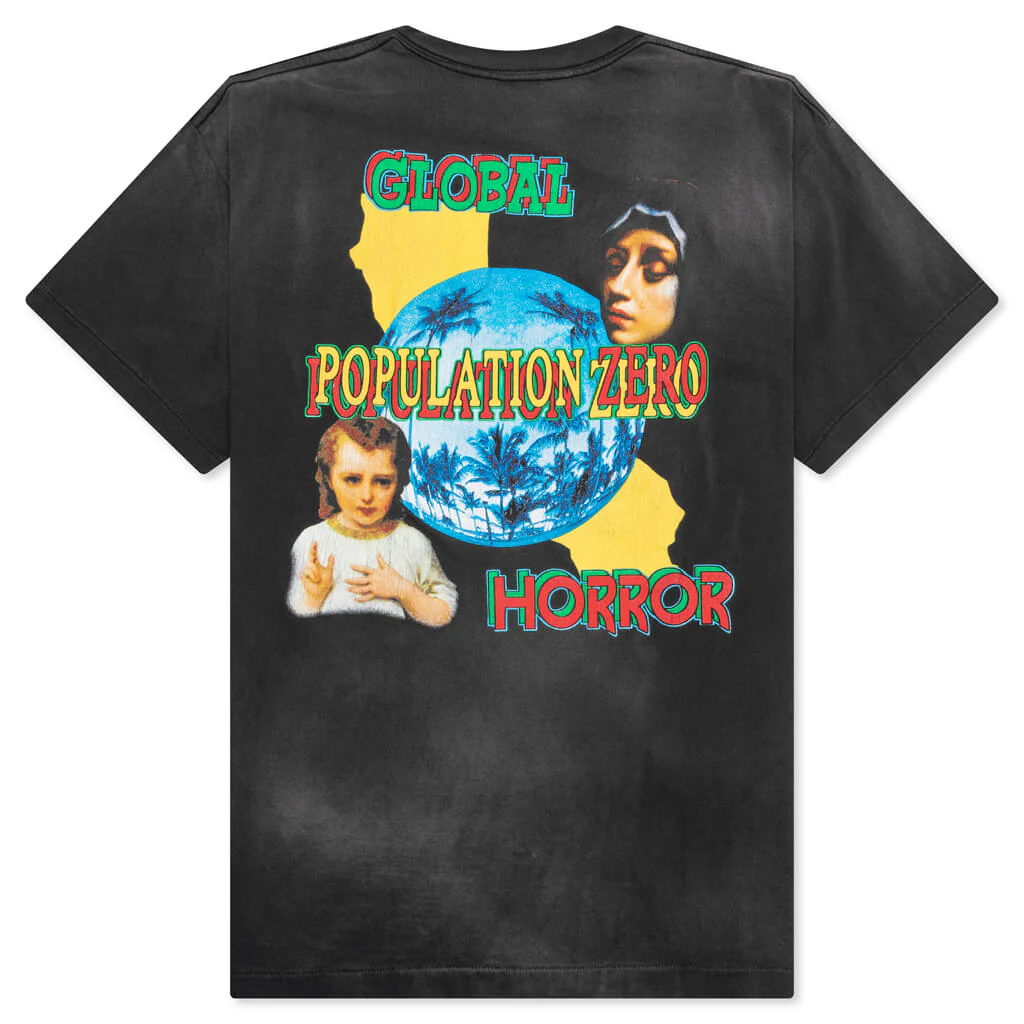 On Earth S/S Tee - Black - Image 2