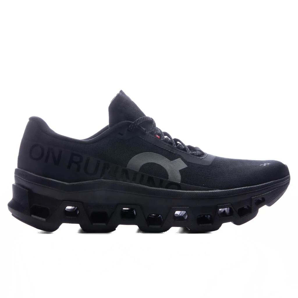 Women's Cloudmonster 1 - Black/Black