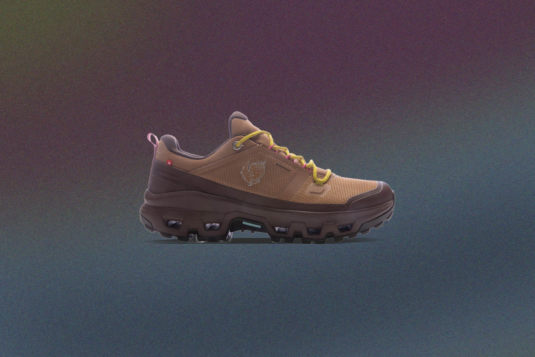 On x Sky High Farm Goods Women's Cloudrock Low WP - Sphinx/Chestnut - Image 5