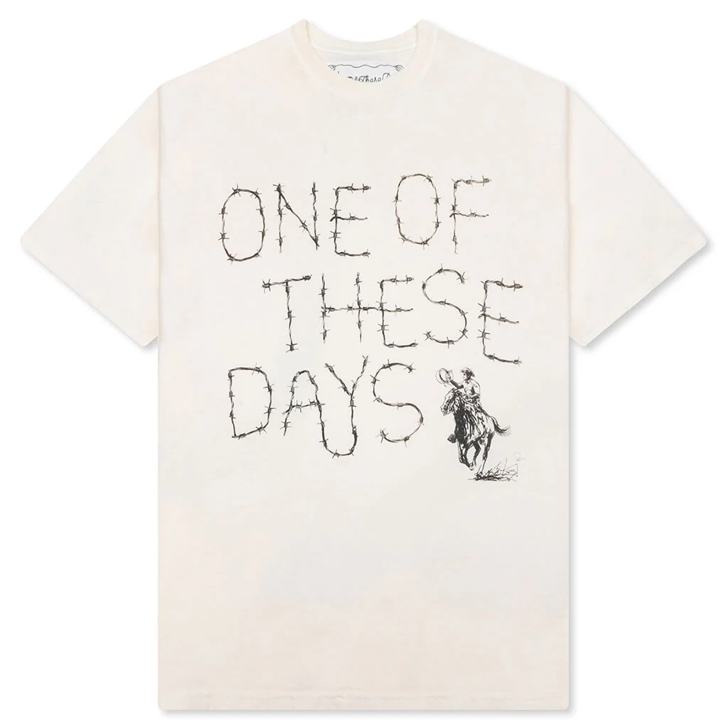 Barbed T-Shirt - Bone