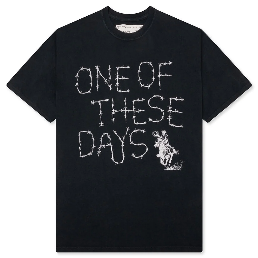 Barbed T-Shirt - Hard Washed Black
