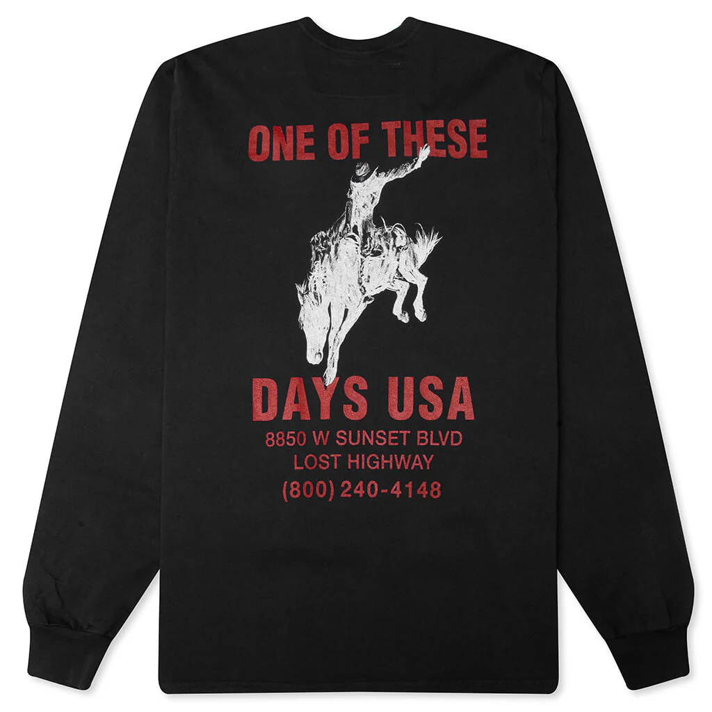 Break On Through Long Sleeve T-Shirt - Black - Image 2