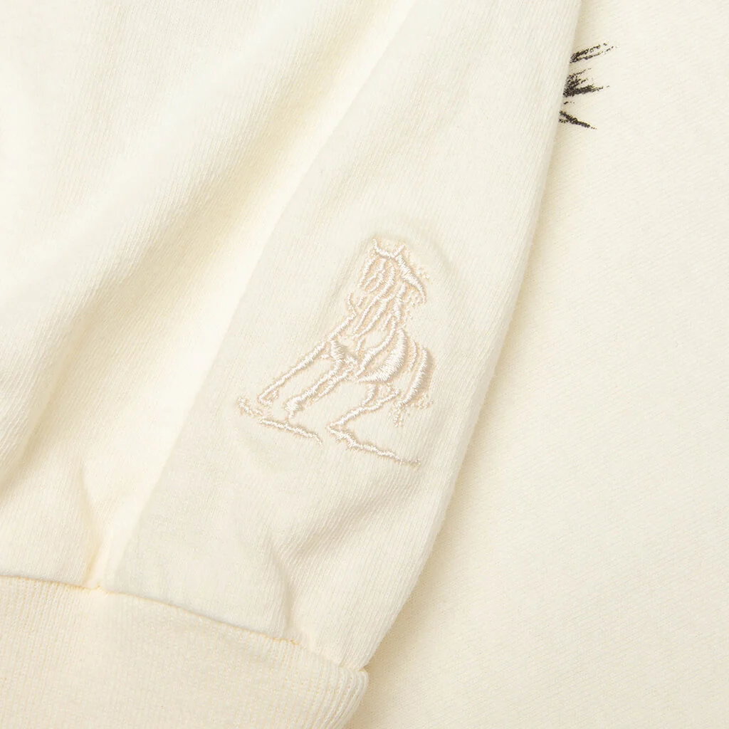 Break On Through Long Sleeve T-Shirt - Bone - Image 3