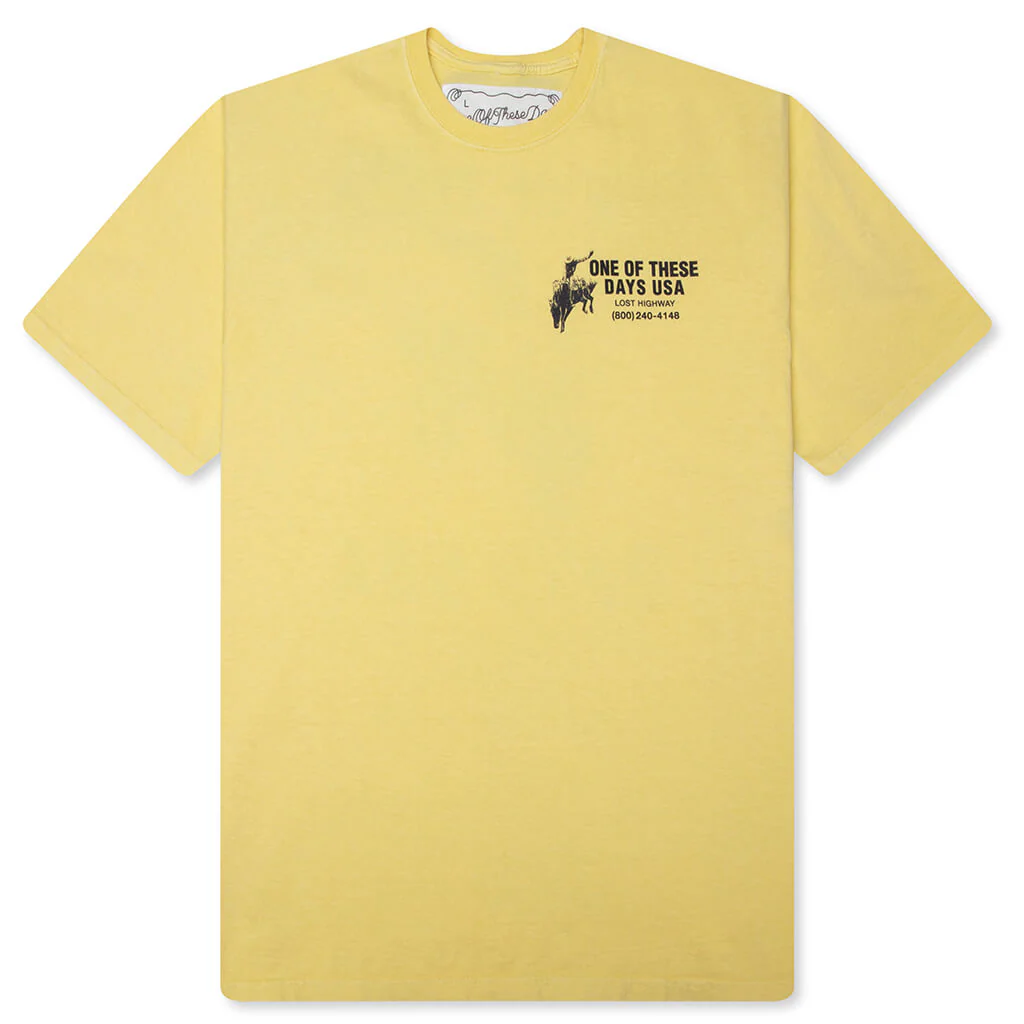 Break On Through T-Shirt - Summer Yellow