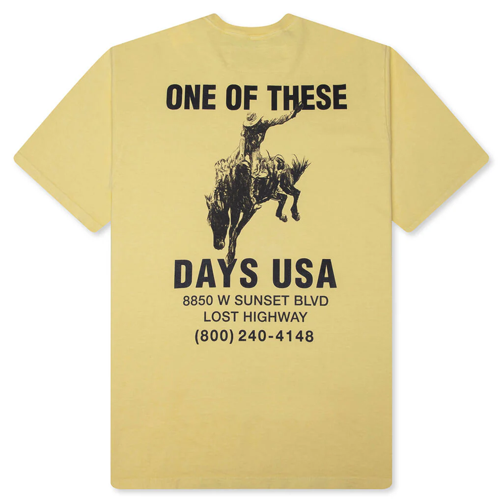 Break On Through T-Shirt - Summer Yellow - Image 2