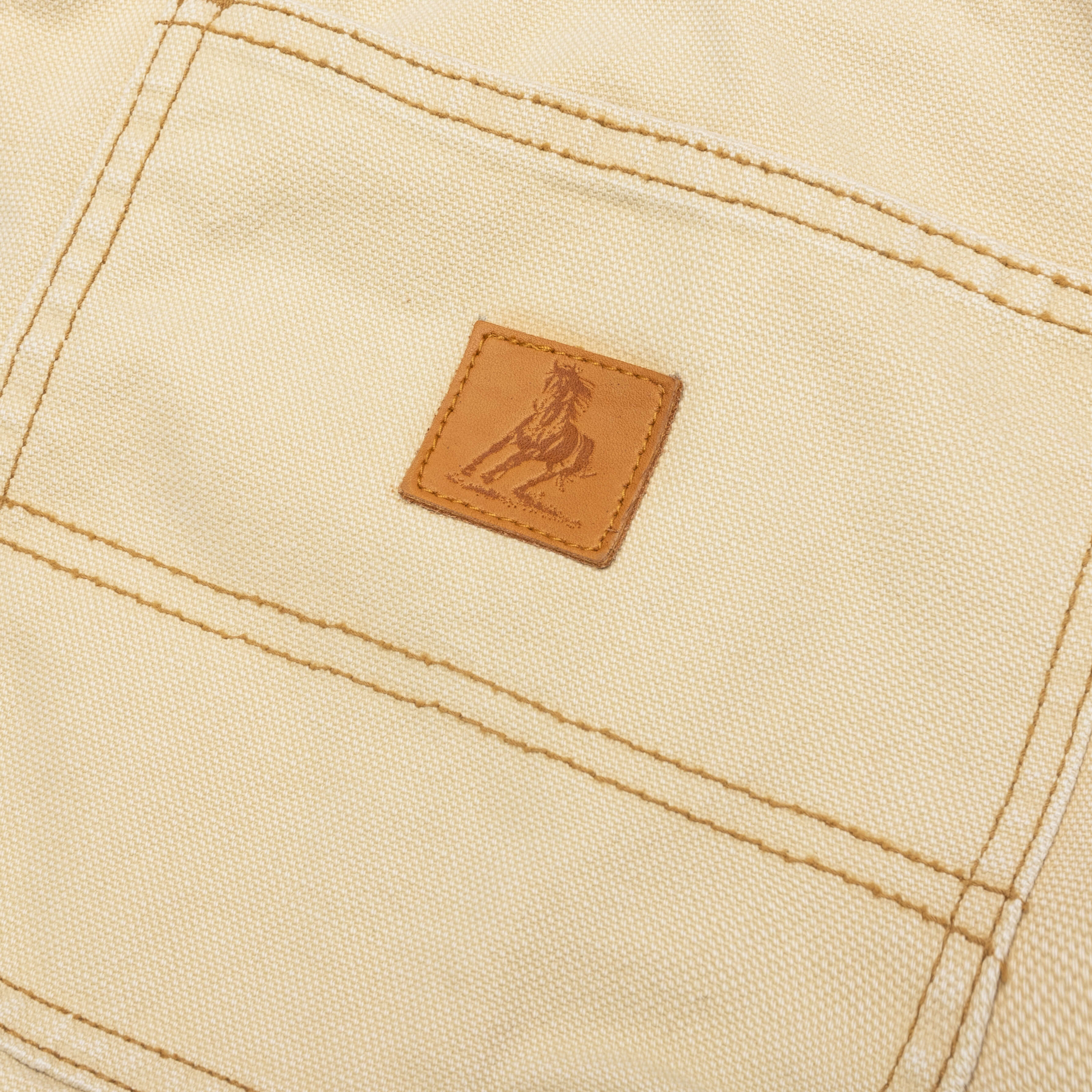 Canvas Double Knee Work Pant - Tan - Image 4