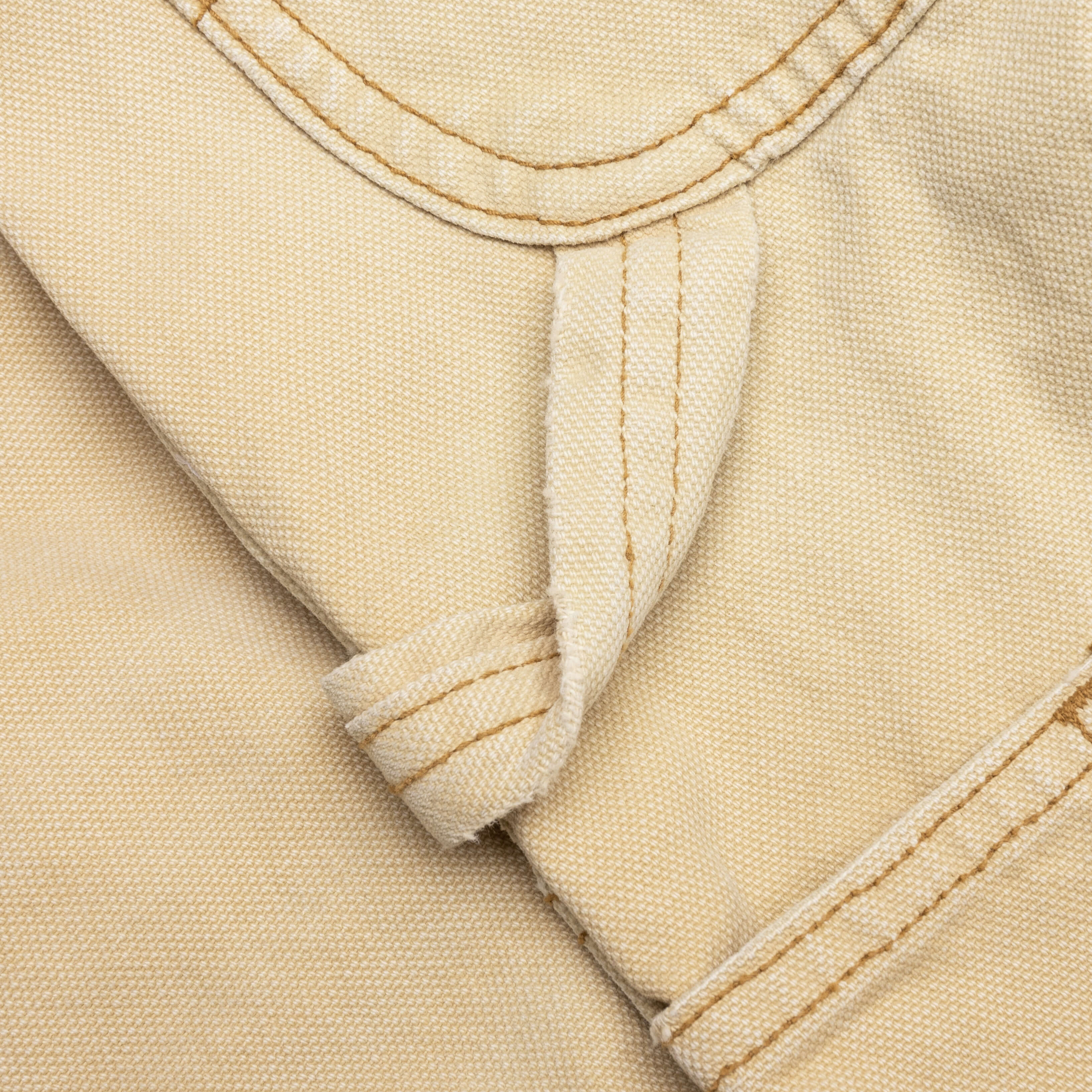 Canvas Double Knee Work Pant - Tan - Image 5