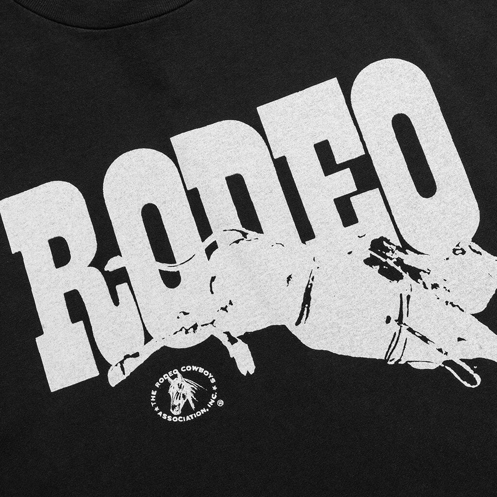 Go Rodeo S/S T-Shirt - Sun Faded Washed Black - Image 4