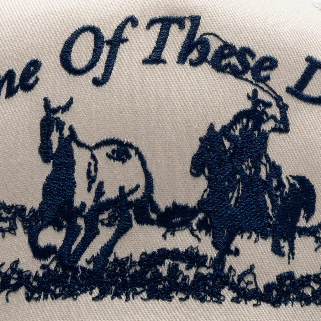 Just For A Moment 5-Panel Hat - Natural/Navy - Image 2