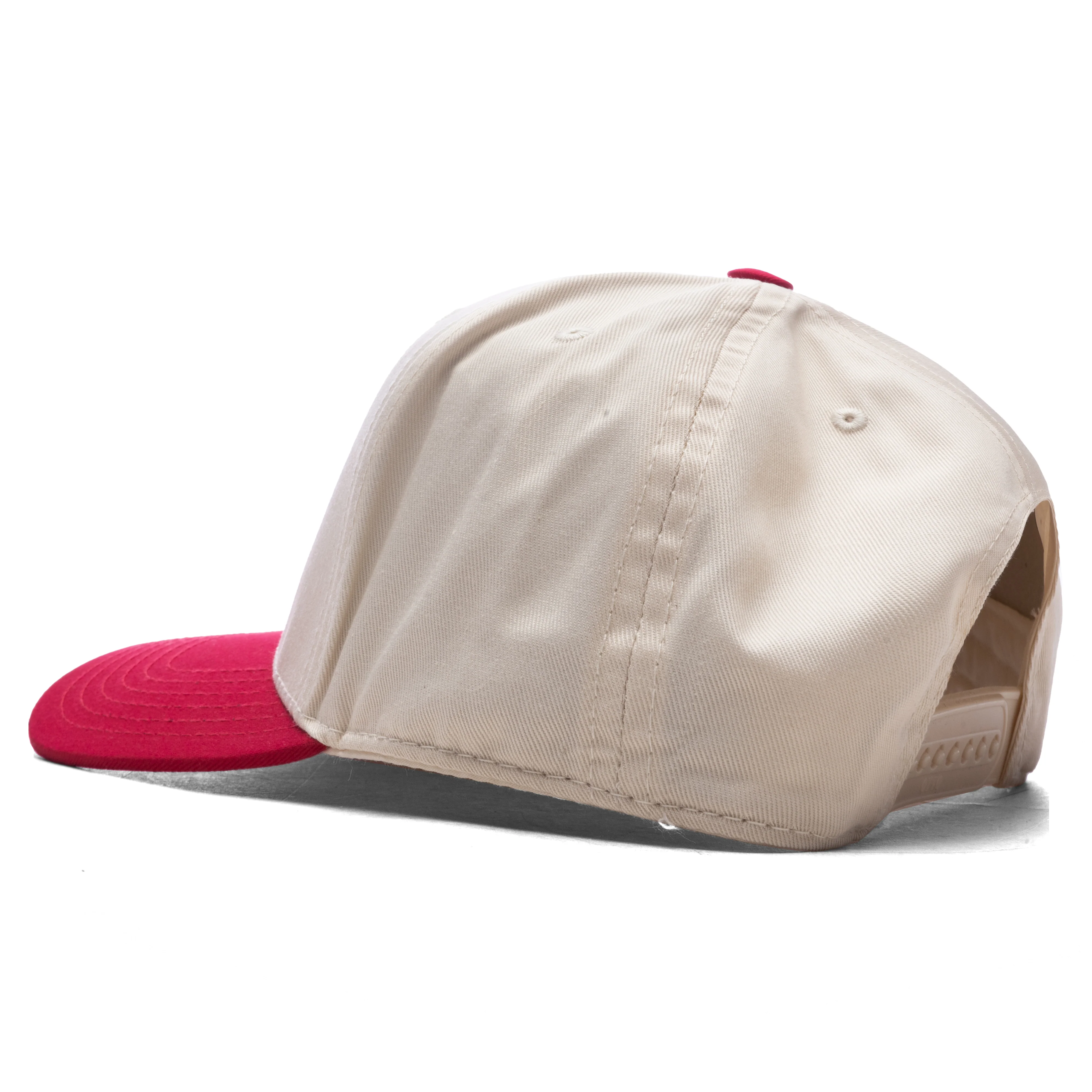 Just For A Moment 5-Panel Hat - Natural/Red - Image 4