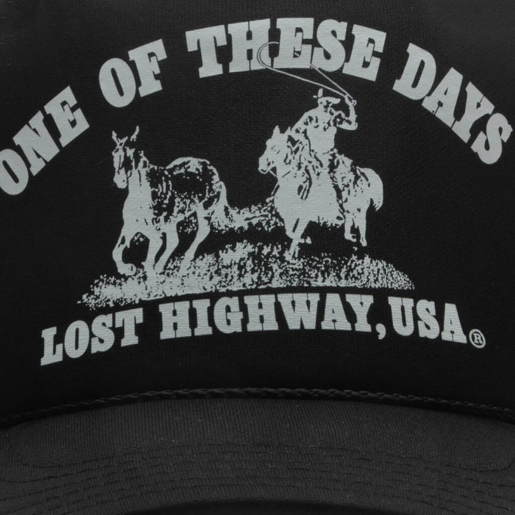 Lost Highway Trucker - Black - Image 4