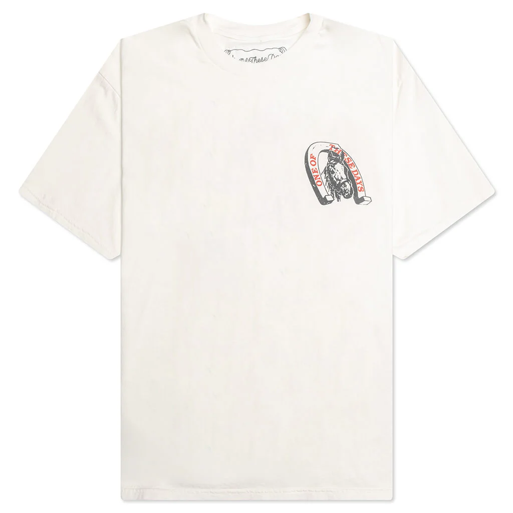 Lucky Number 73 S/S T-Shirt - Bone