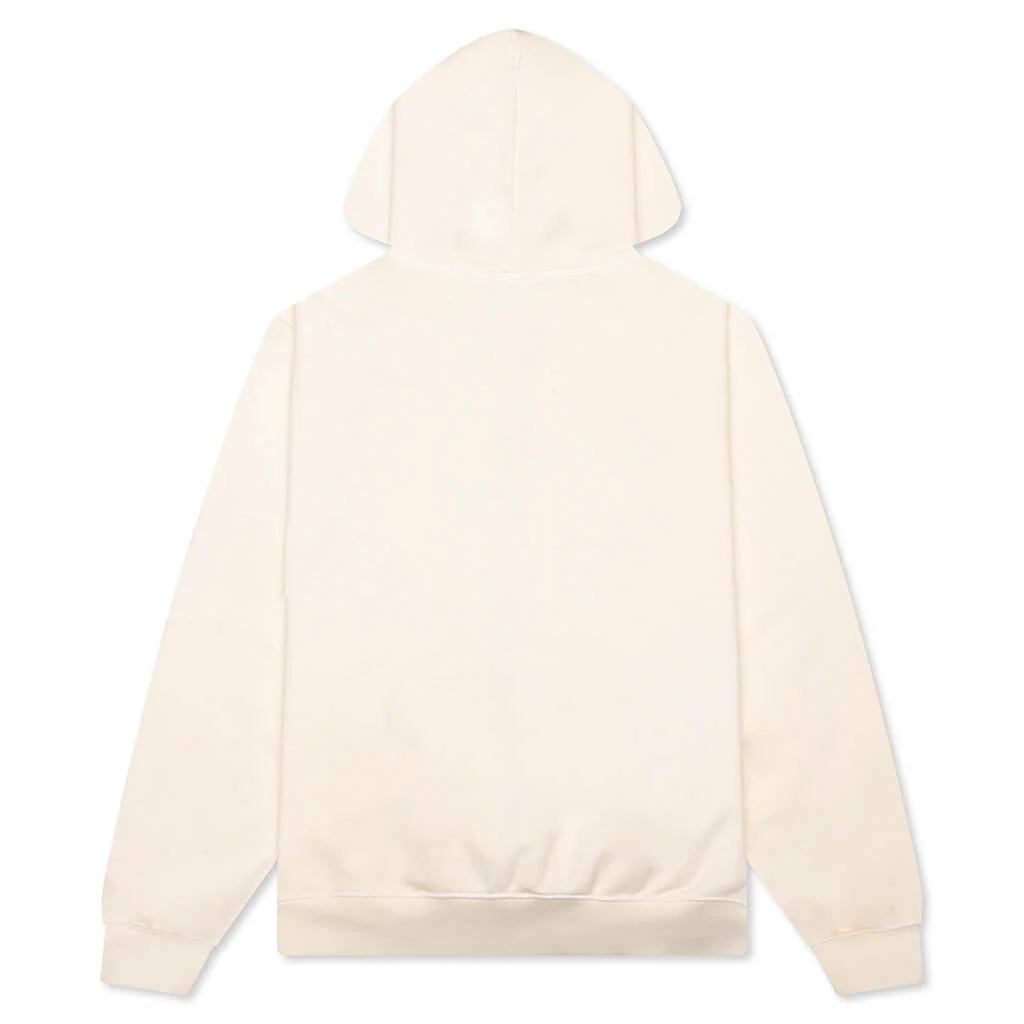 Mornings First Remark Zip Up Hoodie - Bone - Image 2