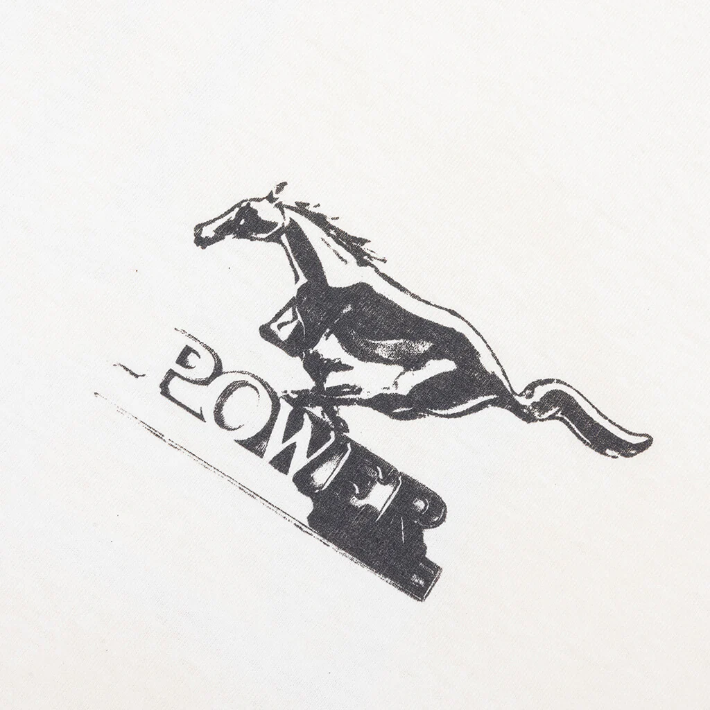 Mustang Cross T-Shirt - Bone - Image 3