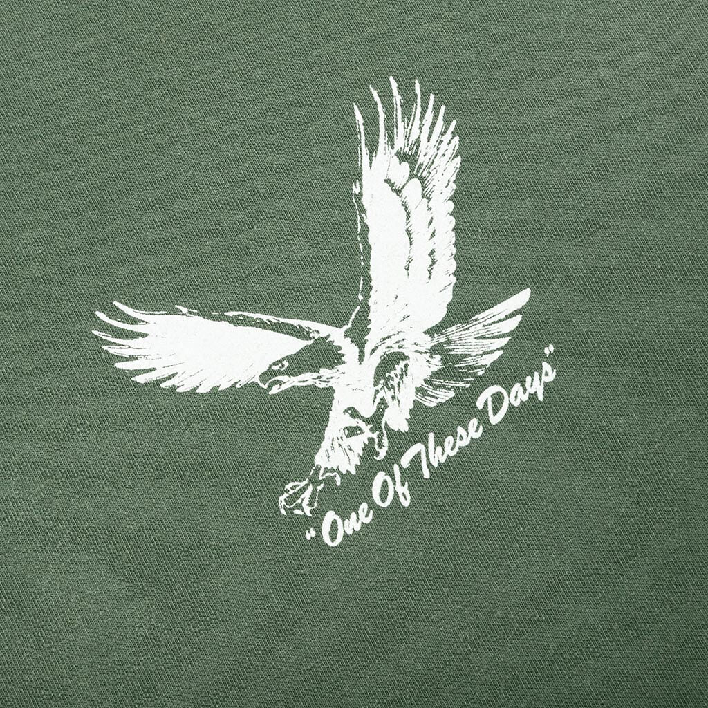 Screaming Eagle Tee - Washed Forest Green - Image 3