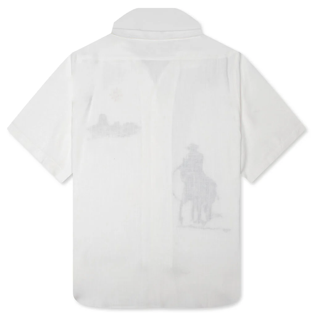 Tomorrow Has Already Spoken Camp Shirt - Bone - Image 2