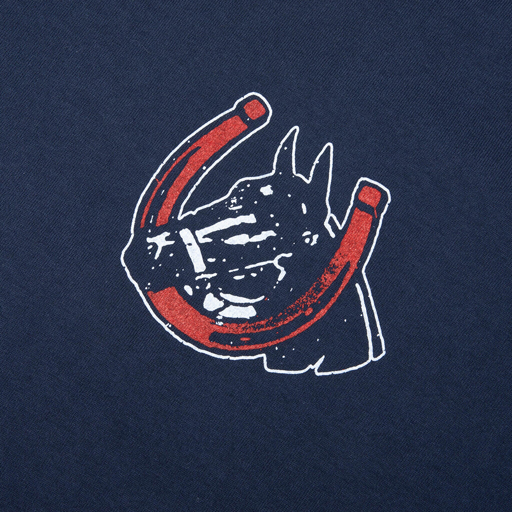 Valley Riders T-Shirt - Sun Faded Washed Navy - Image 3