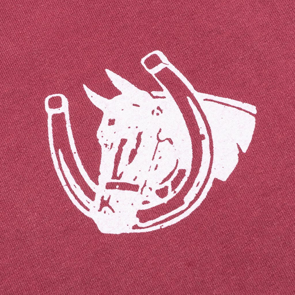 Valley Riders Tee - Burgundy - Image 3
