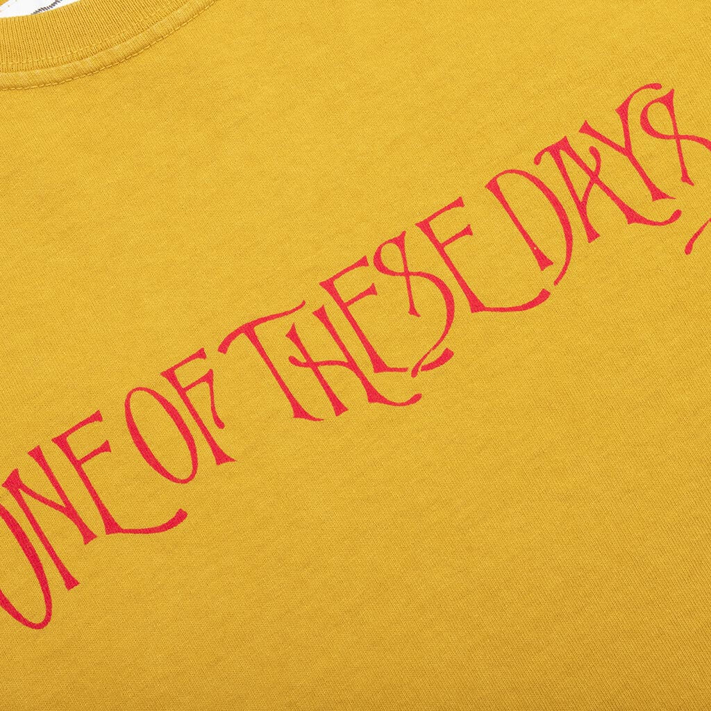 Wreath Of Roses Tee - Mustard - Image 3