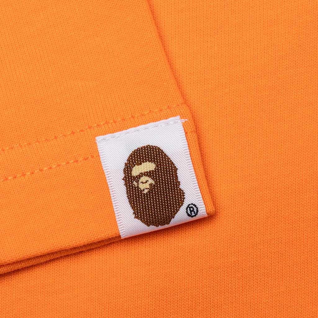 Comic Art Ape Head Relaxed Fit Tee - Orange - Image 4