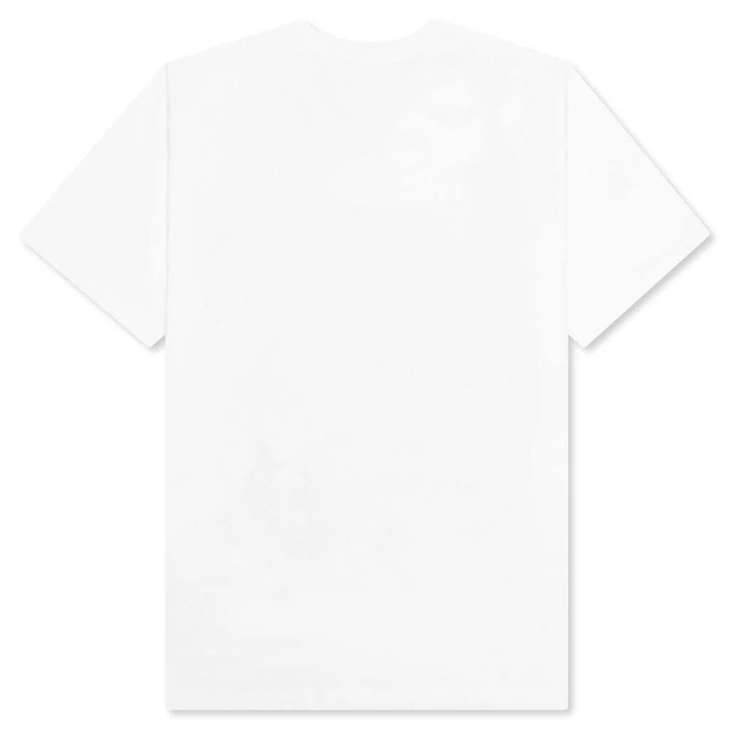 Overprinted Ape Head Tee - White - Image 2