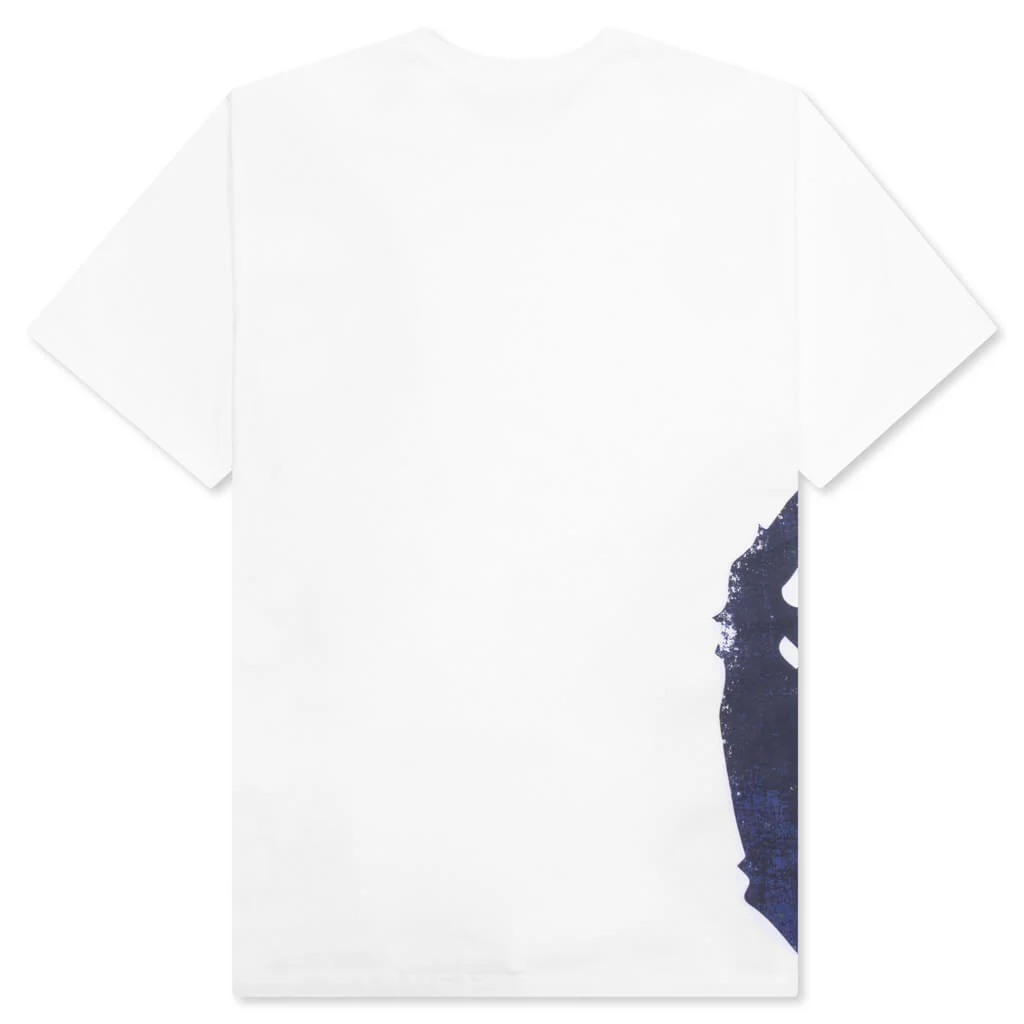 Overprinted Multi Ape Head Tee - White - Image 2