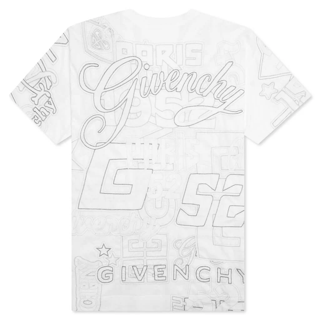 Oversized Fit T-Shirt - White - Image 2