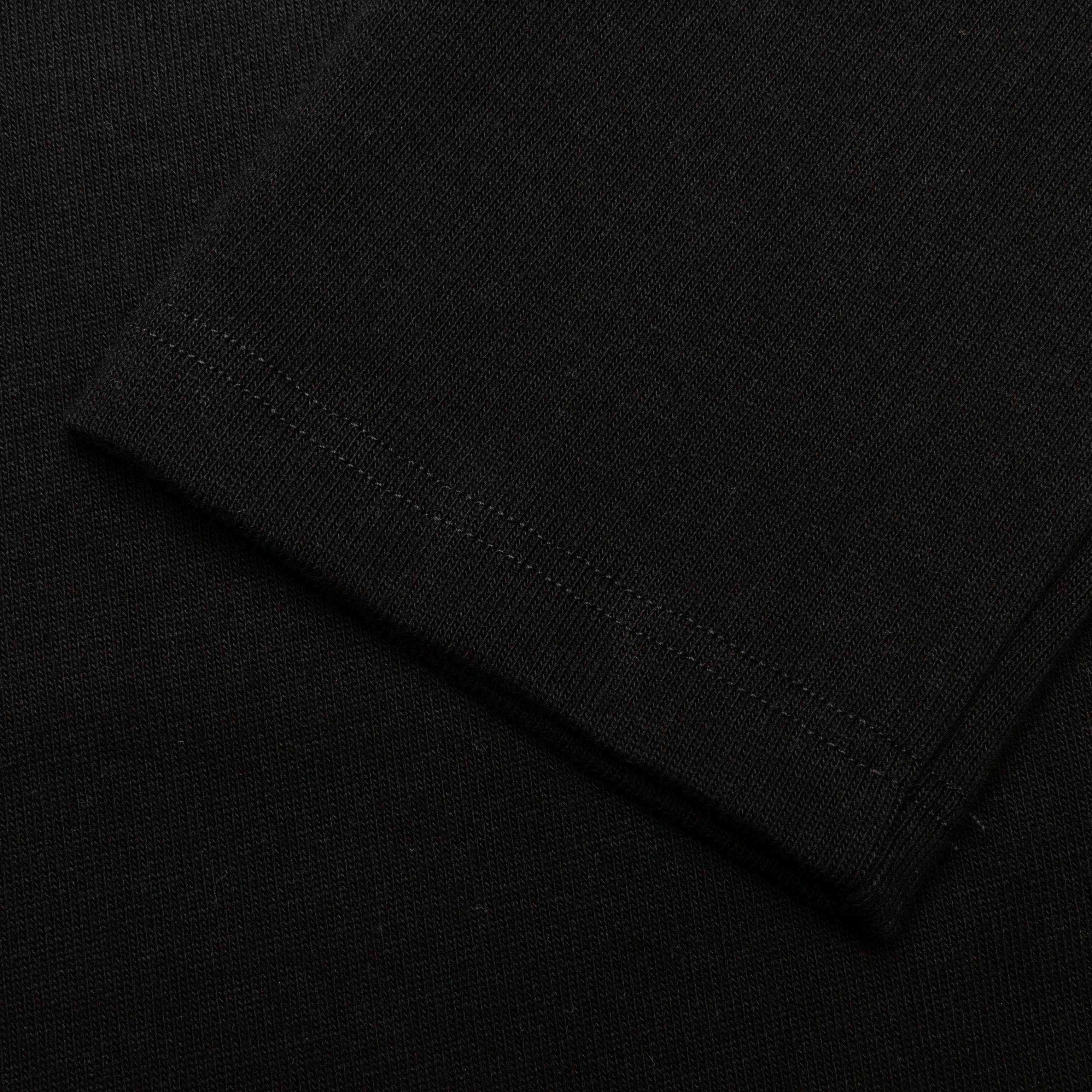 Oversized Logo L/S T-Shirt - Black - Image 5