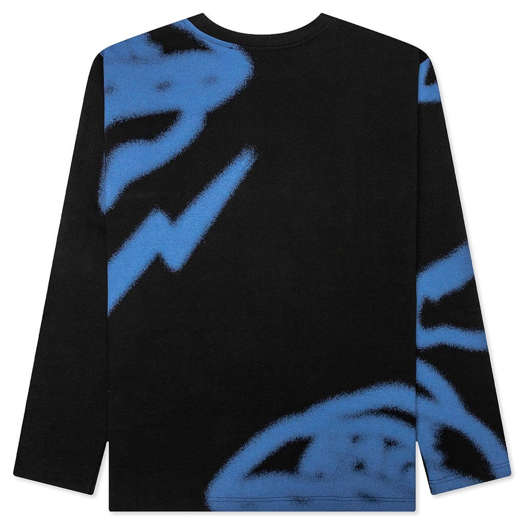 Oversized L/S T-Shirt - Black - Image 2