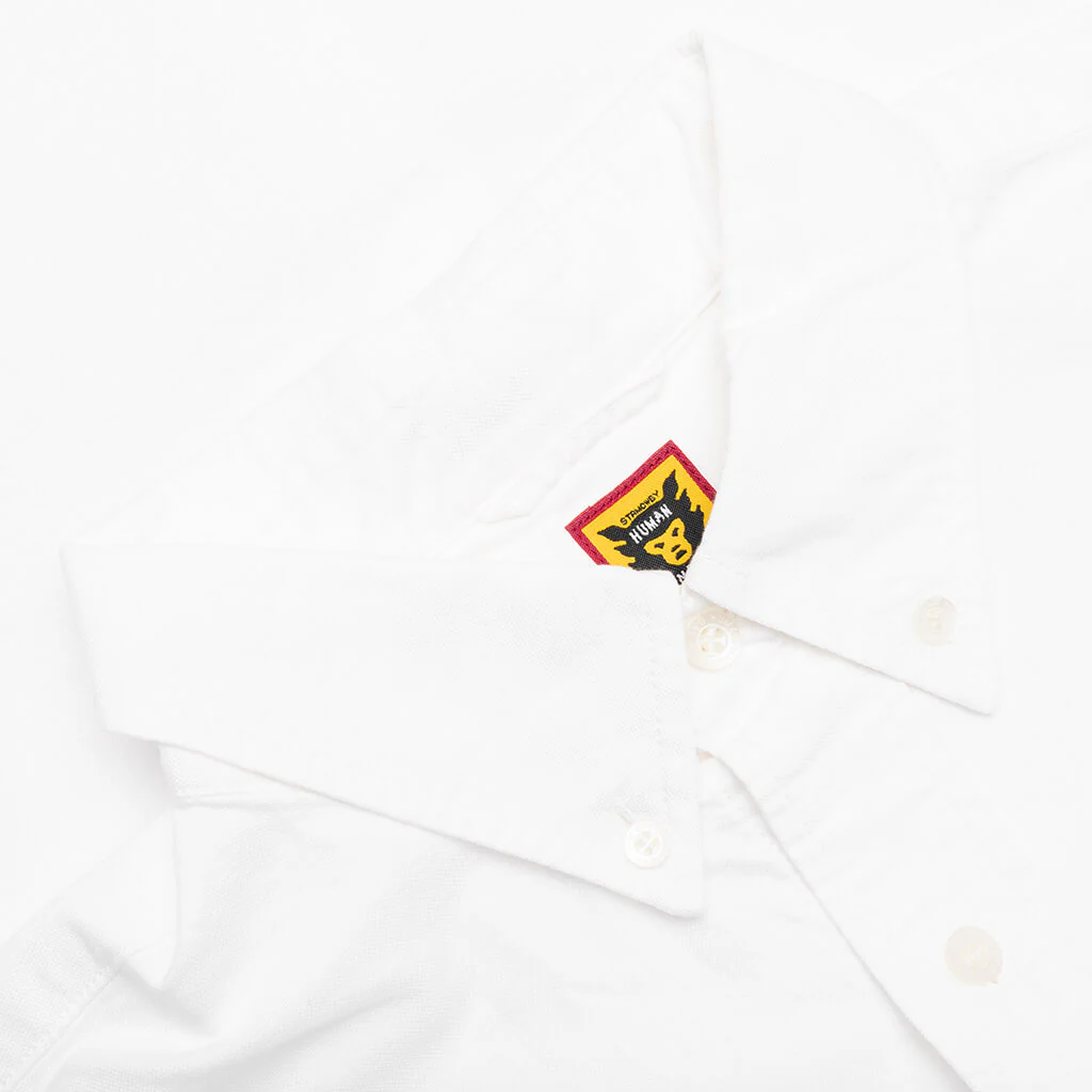 Oxford B.D L/S Shirt - White - Image 3