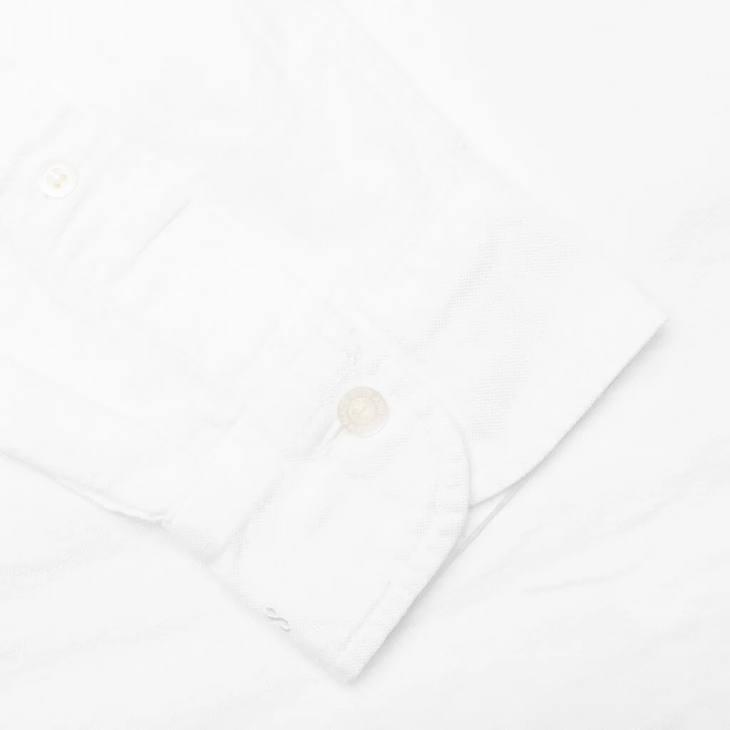 Oxford B.D L/S Shirt - White - Image 7