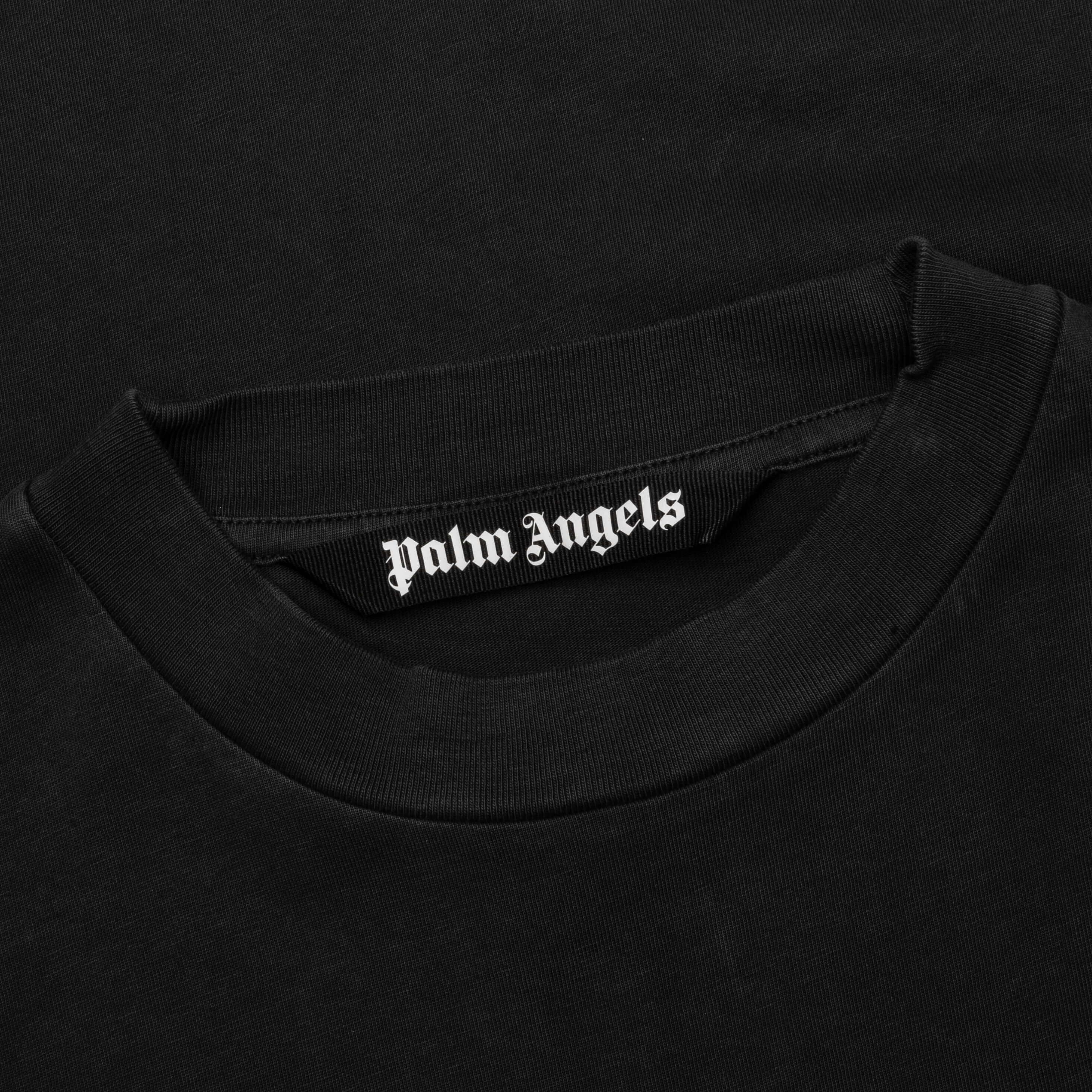Burning Logo Tee - Black/Gold - Image 3