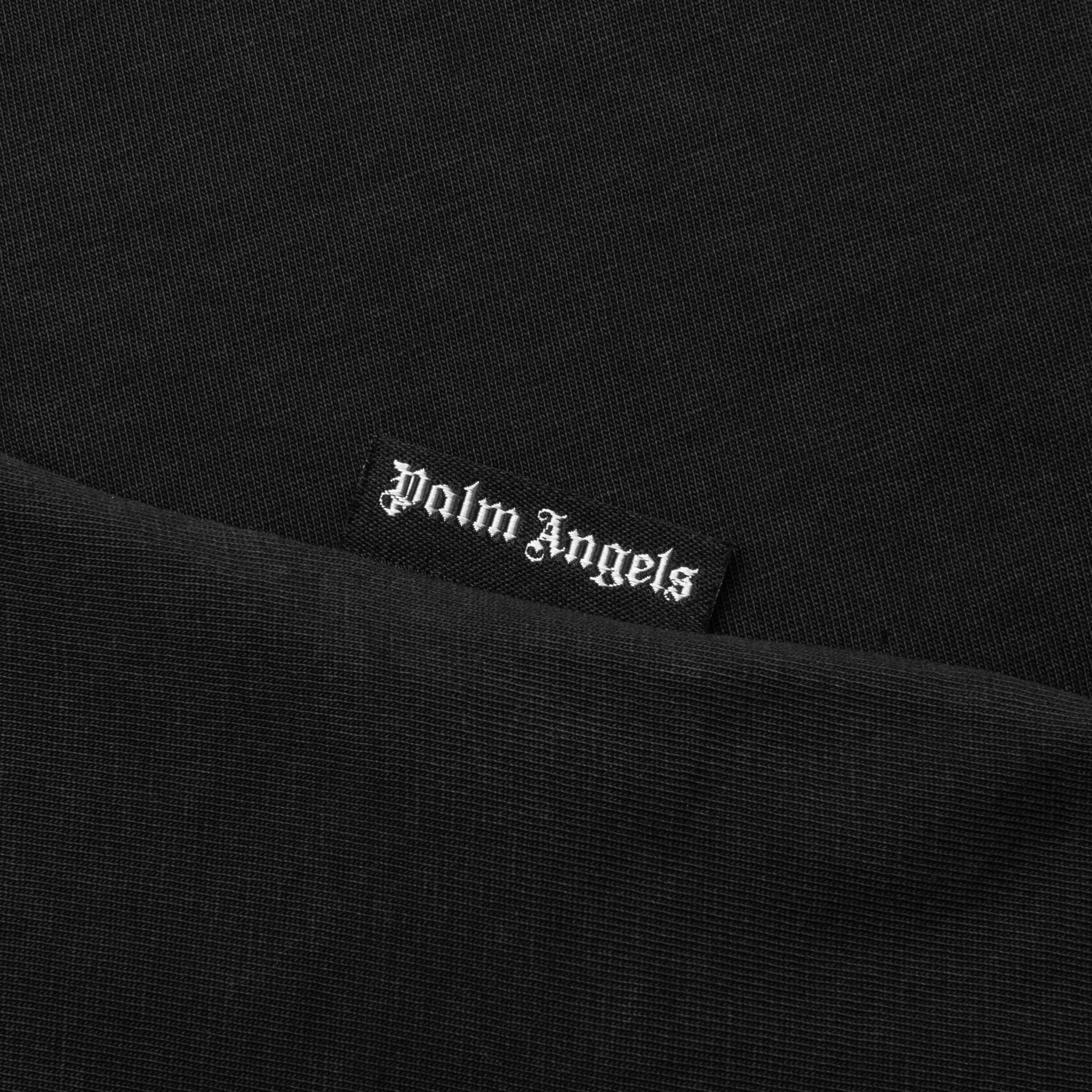 Burning Palm Over Tee - Black/Gold - Image 4