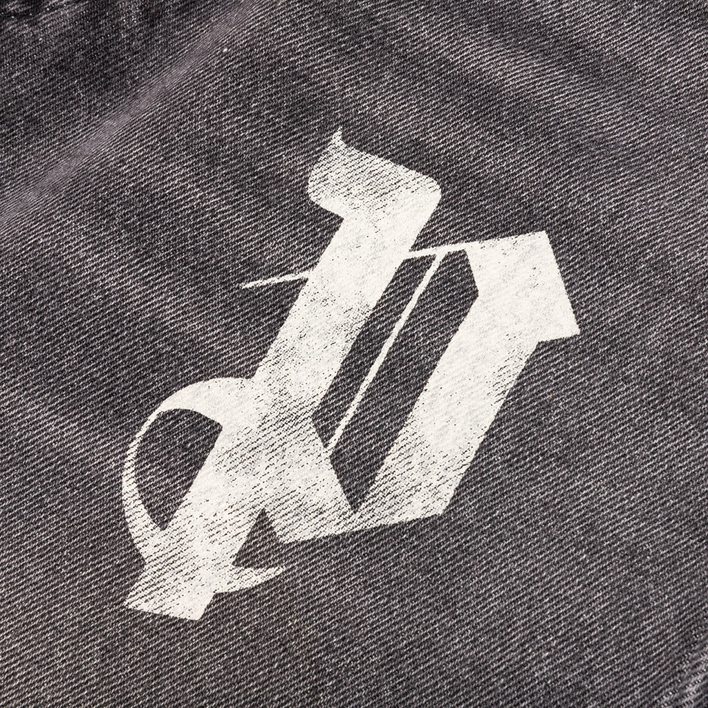 BW Logo Patch 5 Pockets - Black/Black - Image 3