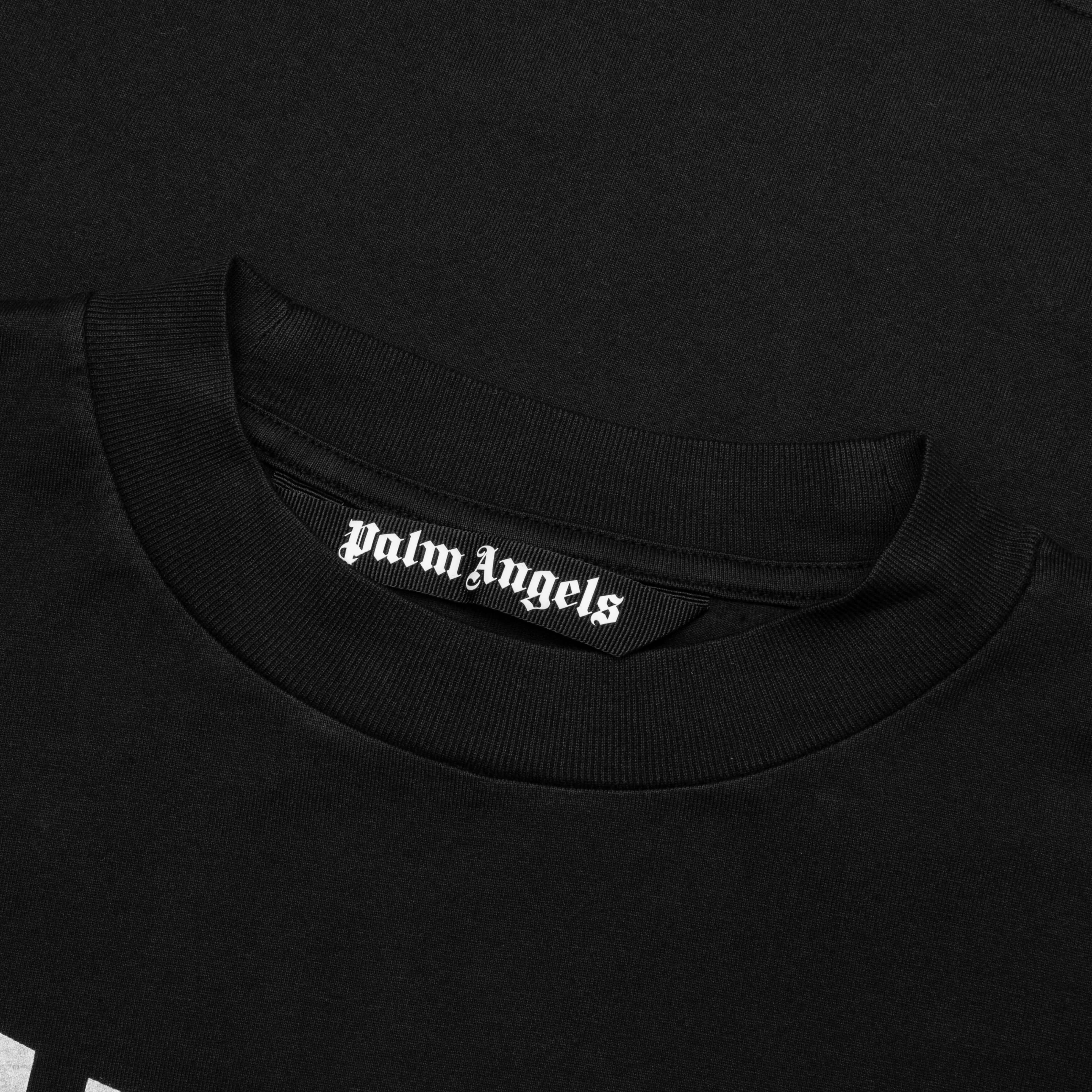 College Classic Tee - Black/Off White - Image 3