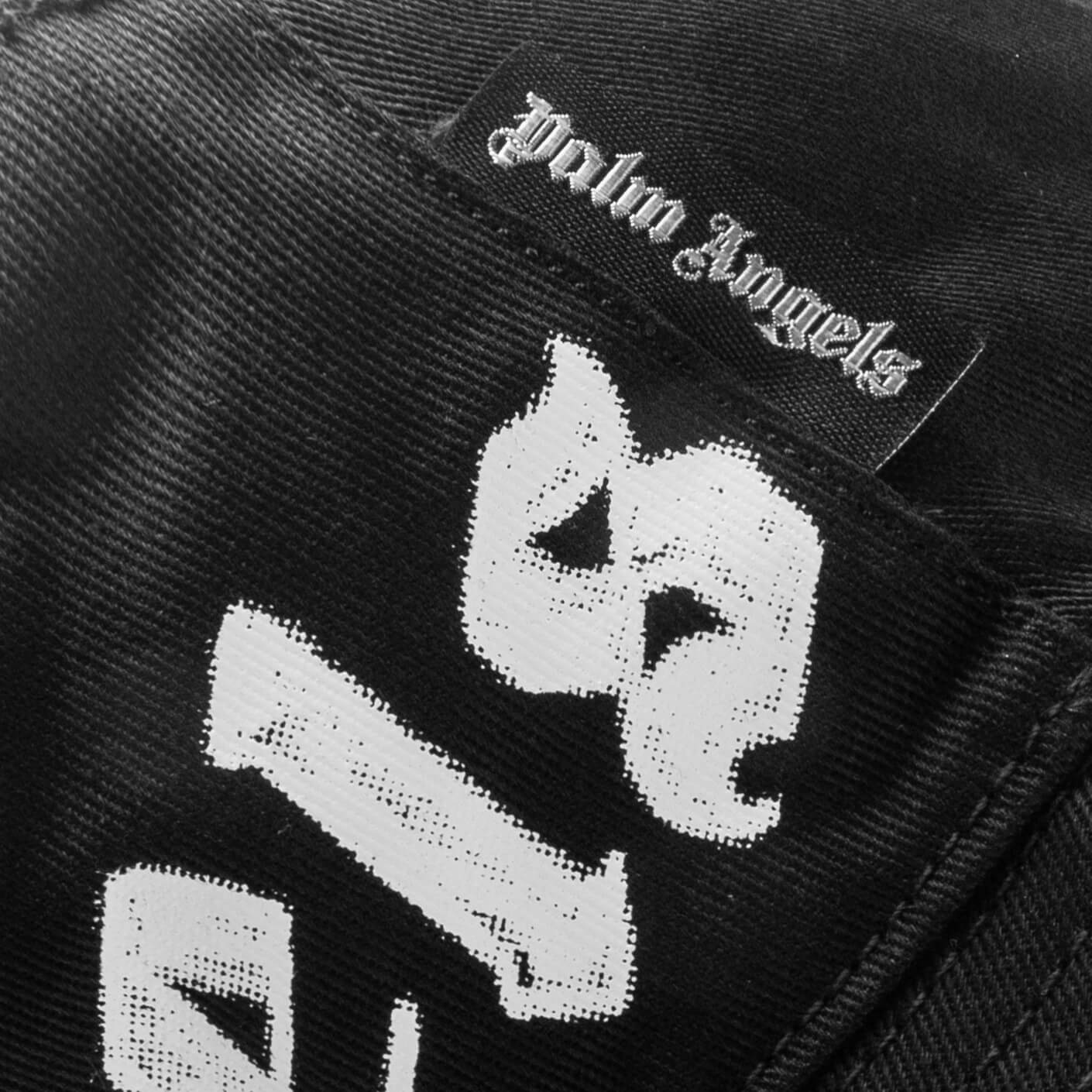Neck Logo Bucket Hat - Black/Off-White - Image 2