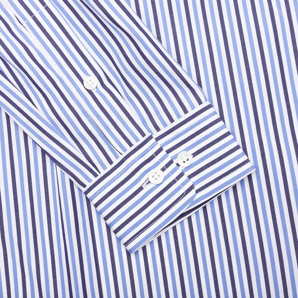 Neck Logo Neon Classic Shirt - Blue Fuchsia - Image 4
