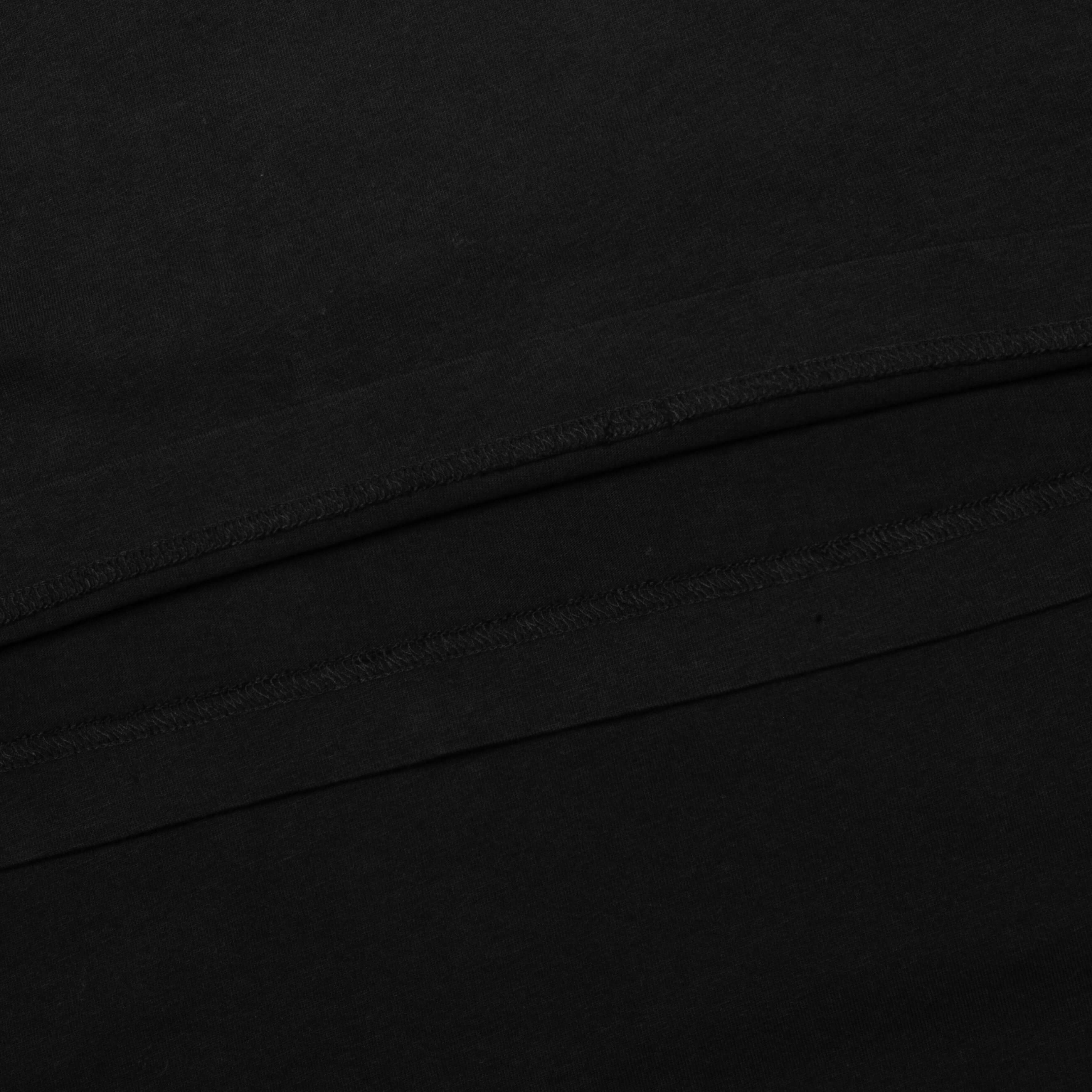 Neck Logo Tee - Black/Off-White - Image 5