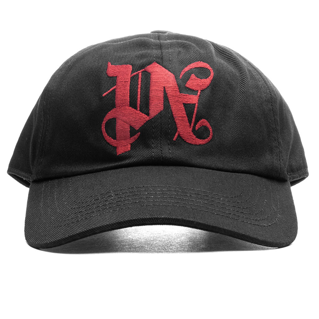 PA Monogram Embroidered Cap - Black Dark