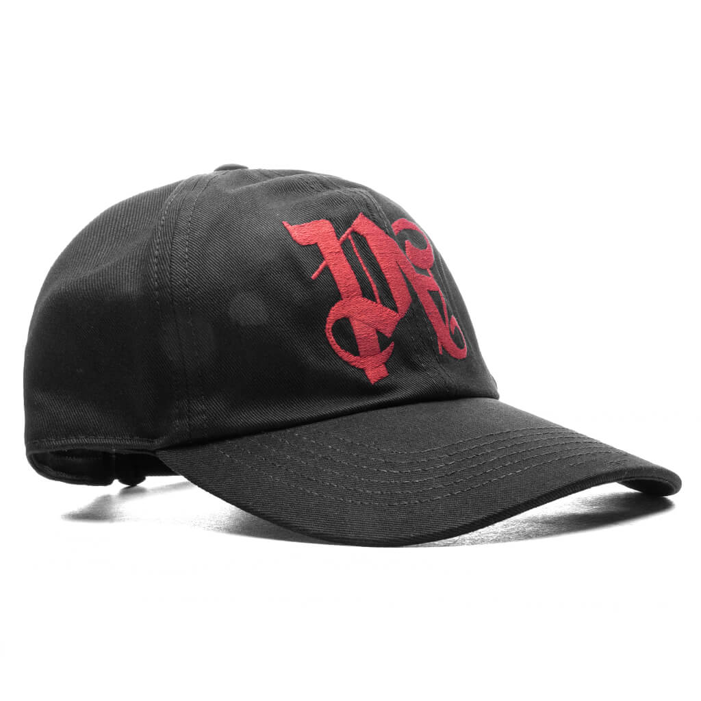 PA Monogram Embroidered Cap - Black Dark - Image 3
