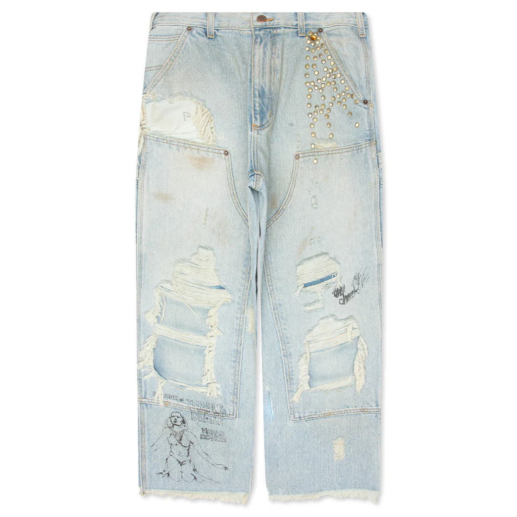 Busted DBL Knee Jean - Denim