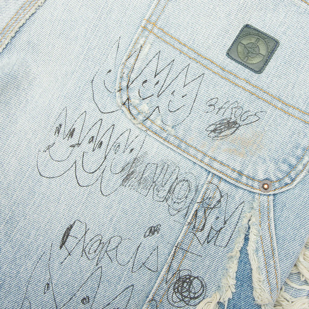 Busted DBL Knee Jean - Denim - Image 5