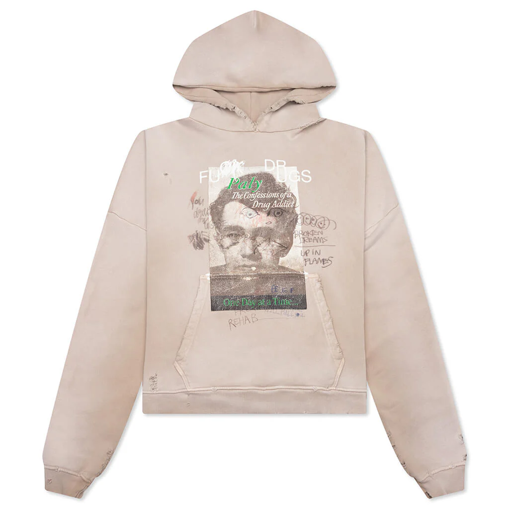Confessions Hooded Sweatshirt - Brown