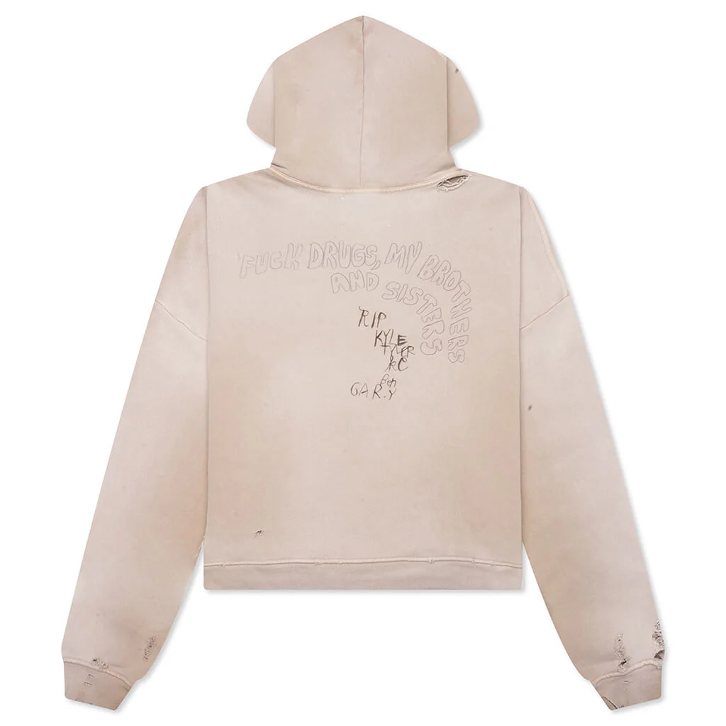 Confessions Hooded Sweatshirt - Brown - Image 2