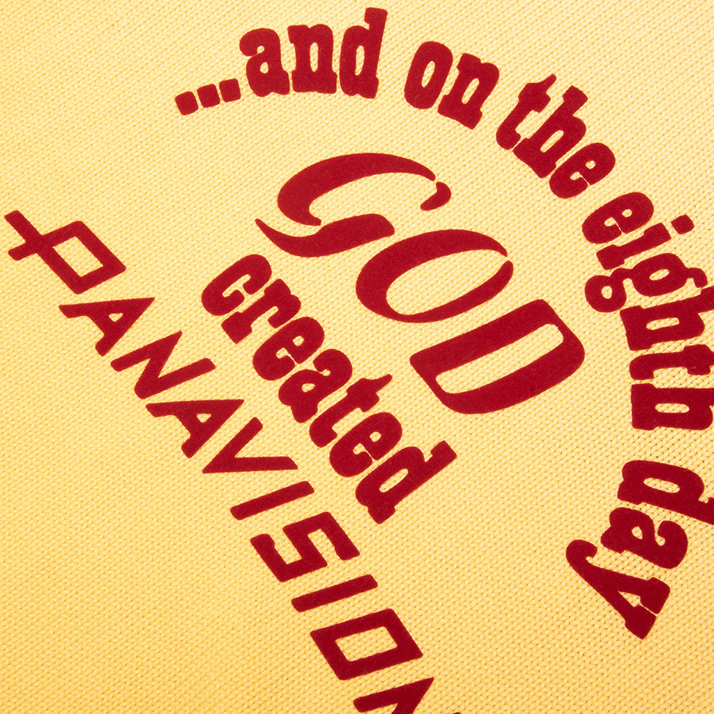 Eden Roc Knitted Crewneck Sweater - Yellow - Image 3