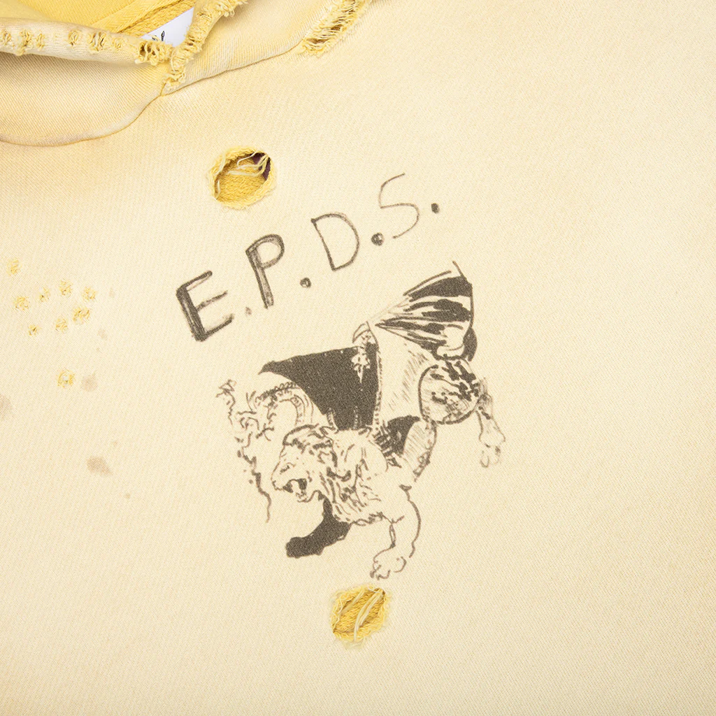 Epds Hooded Sweatshirt - Yellow - Image 3