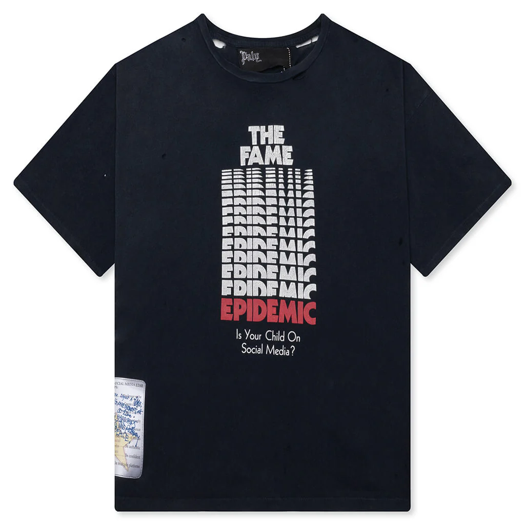 Fame Epidemic Tee - Black
