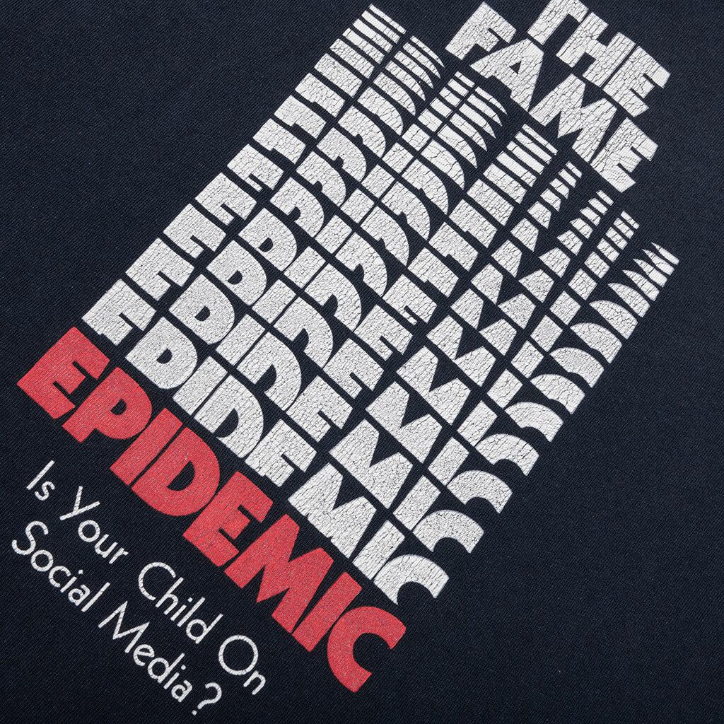 Fame Epidemic Tee - Black - Image 3